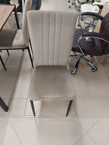 Стул на металлокаркасе Rek black из шоурума 1